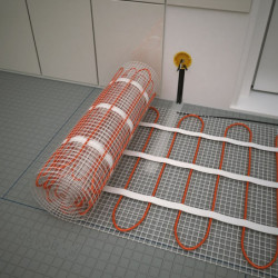 Plancher chauffant électrique Cable Kit Matt 120w/m2