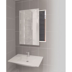 Miroir Net - Film chauffant anti-buée adhésif