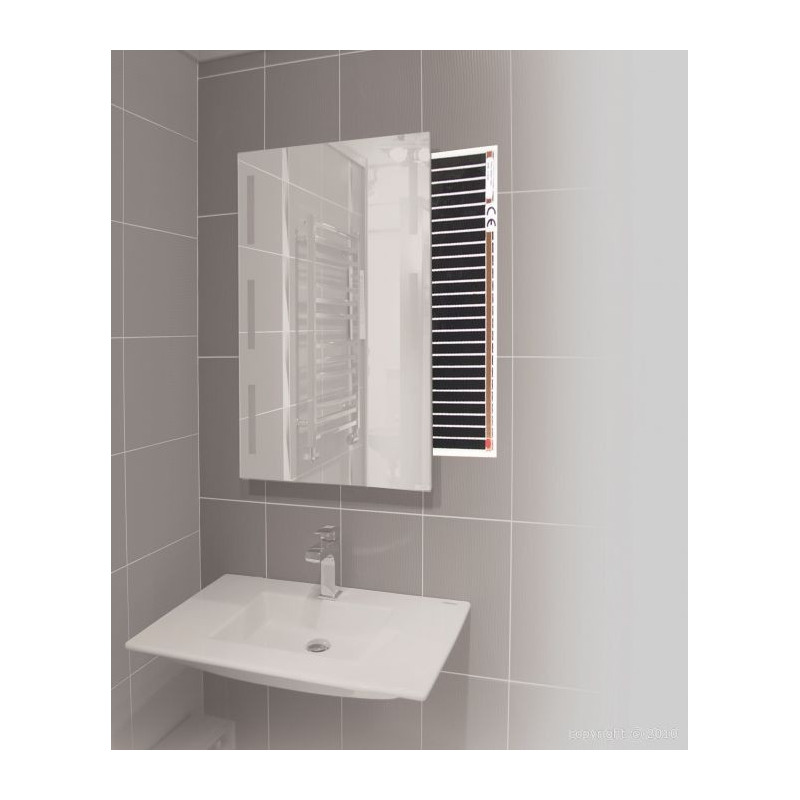 Miroir Net - Film chauffant anti-buée adhésif