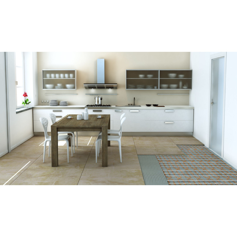 Plancher chauffant électrique Cable Kit Matt 160w/m2