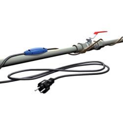 Frost protection of pipes