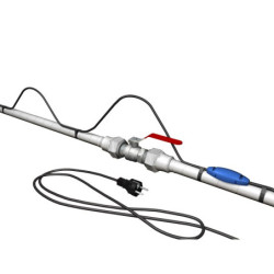 Frost protection of pipes