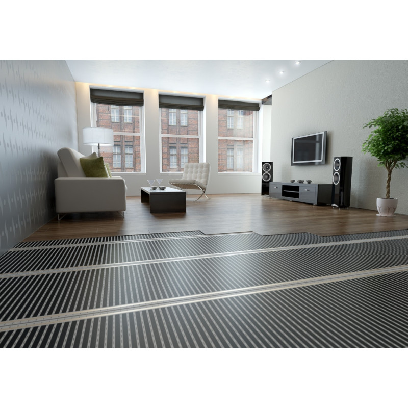 Plancher chauffant électrique Ecofilm Set 130W/m2