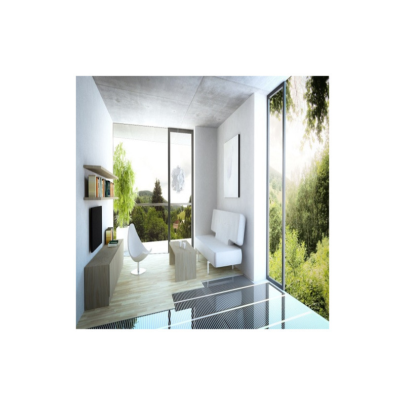 Plancher chauffant électrique Ecofilm Set 130W/m2