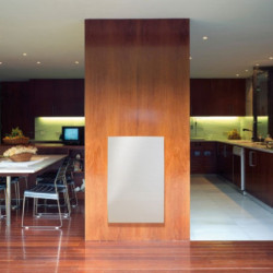 Glass radiant panel AZUR