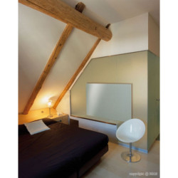 Glass radiant panel AZUR
