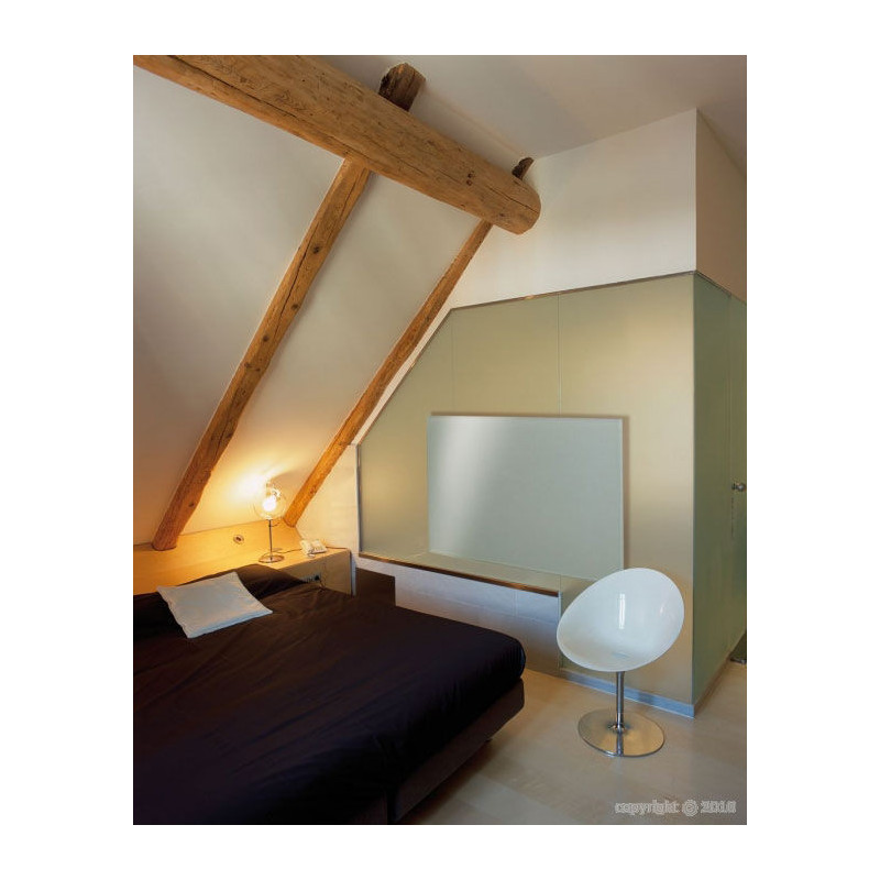 Glass radiant panel AZUR