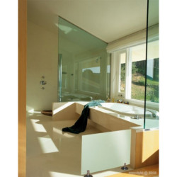 Glass radiant panel AZUR