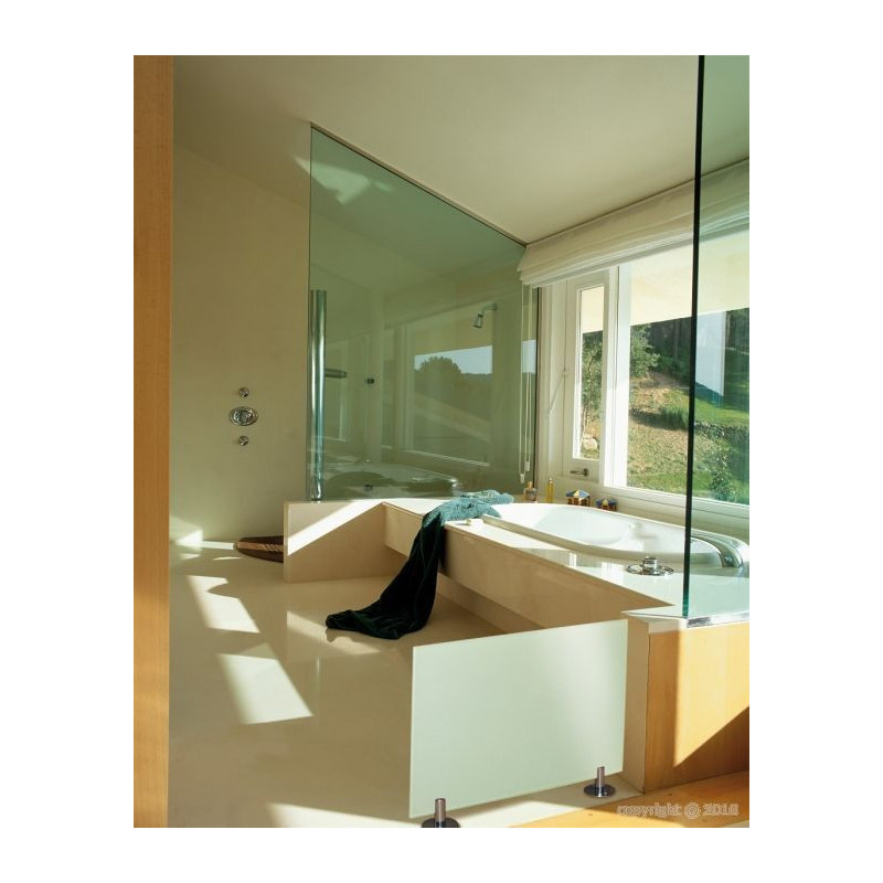 Glass radiant panel AZUR