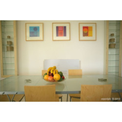 Glass radiant panel AZUR