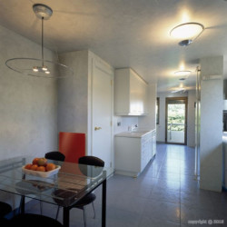 Radiant glass panel ROUGE