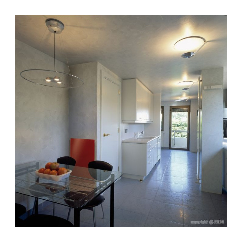 Radiant glass panel ROUGE