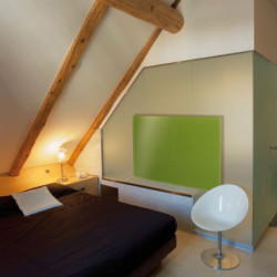 Radiant glass panel VERT